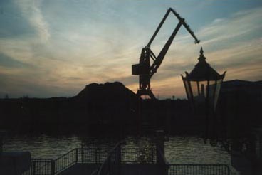 Hafen am Abend